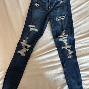 American Eagle Outfitters Blue Denim Jeans Classic Fit